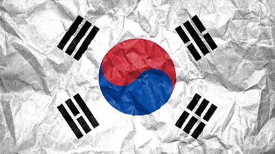 Republik Korea Staatsflagge - Taegeukgi