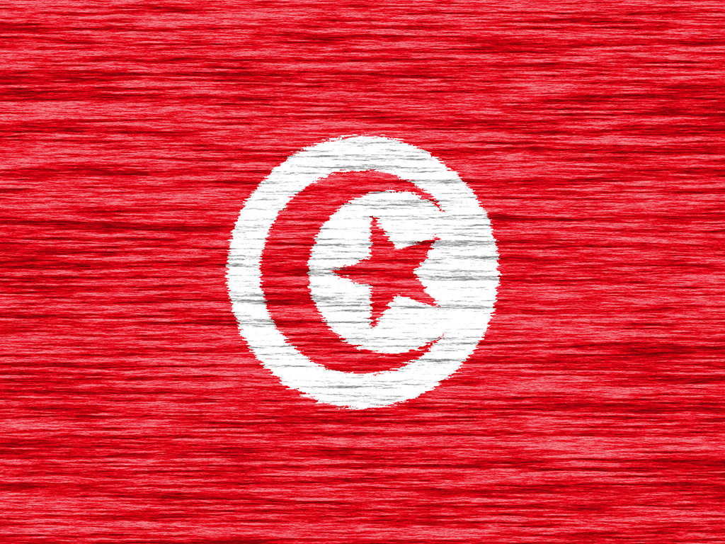 Tunesien Flagge 009
