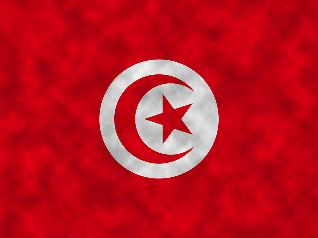 Tunesien Flagge 011