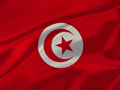 Tunesien Flagge #015