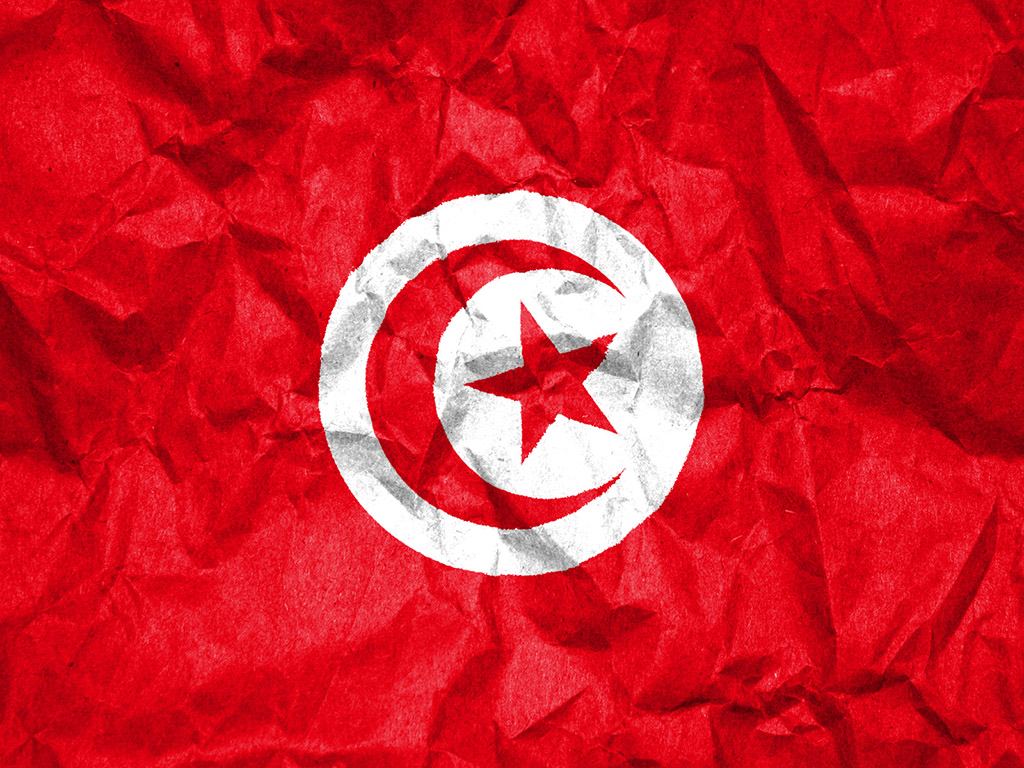 Tunesien Flagge 019