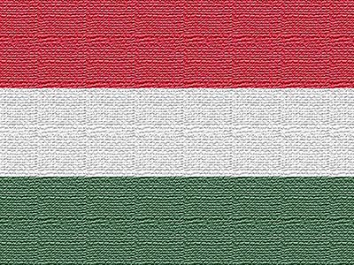 Flagge Ungarns - Fahne - Nationalflagge - rot-weiss-grün