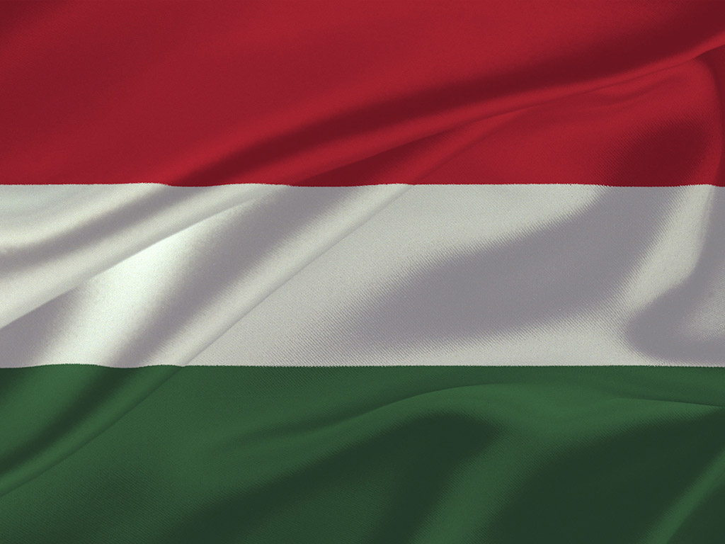 Die Flagge Ungarns