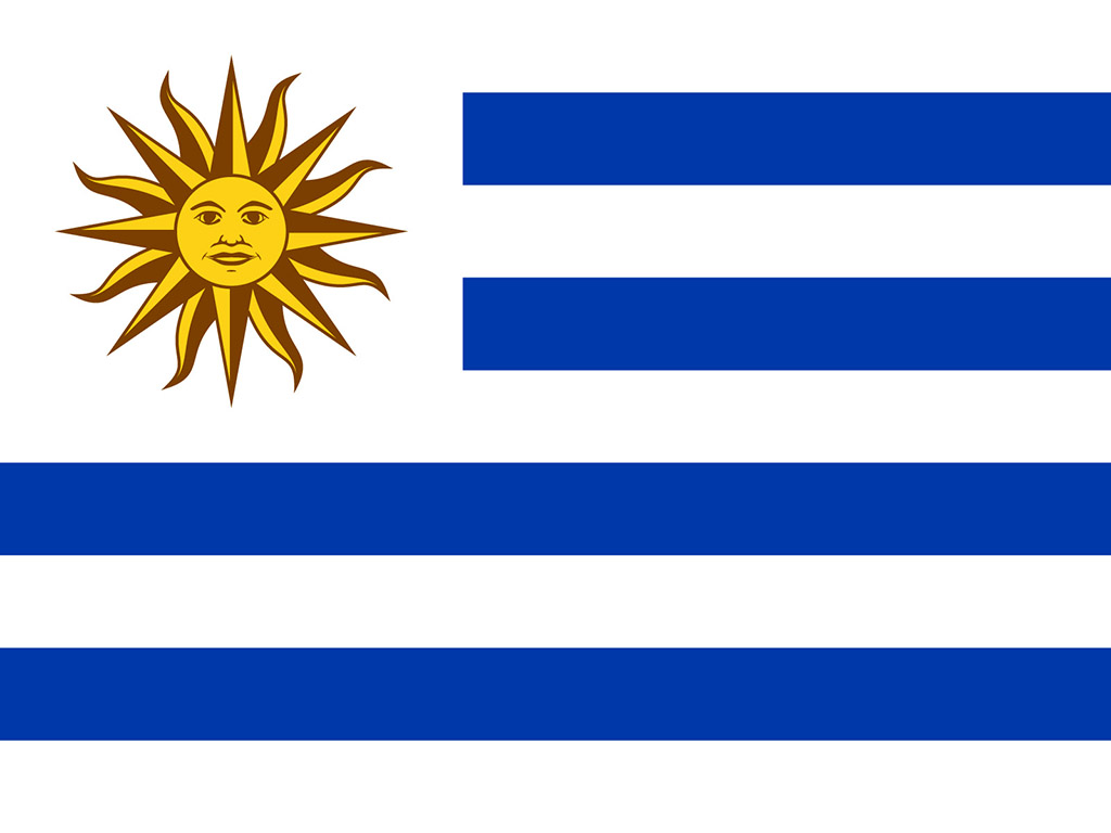 Uruguay Flagge 001