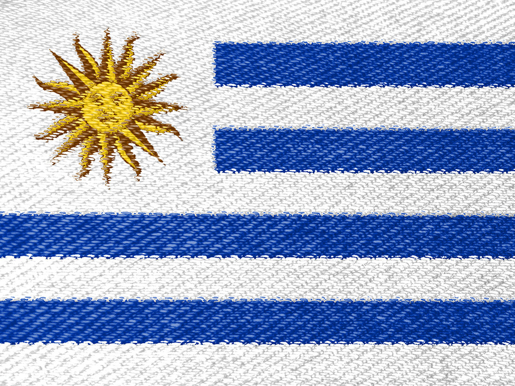 Fahne Uruguays - Uruguay Flagge