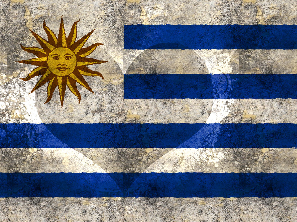 Fahne Uruguays - Uruguay Flagge