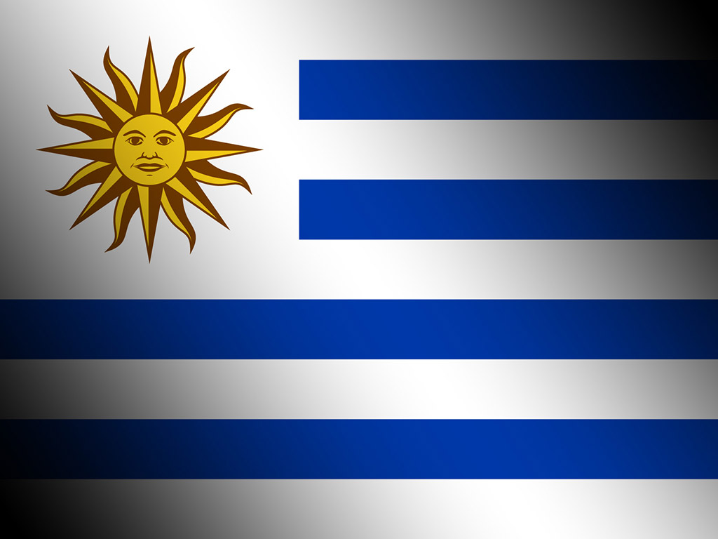 Fahne Uruguays - Uruguay Flagge