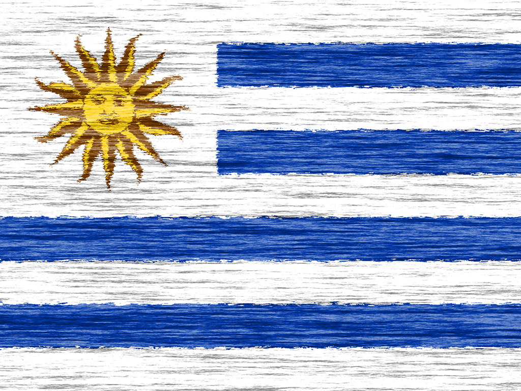 Uruguay Flagge 009