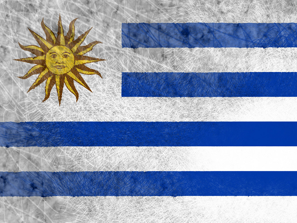 Fahne Uruguays - Uruguay Flagge