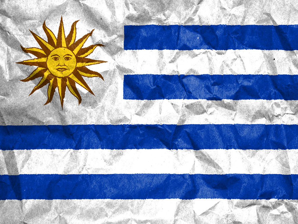 Uruguay Flagge 019