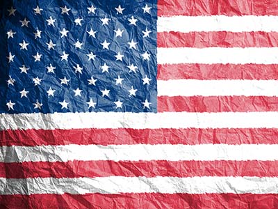 Flagge der Vereinigten Staaten / USA