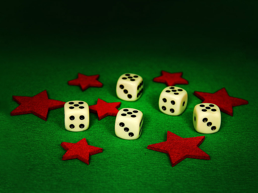 Würfel | Glücksspiel - Hintergrundbild kostenlos