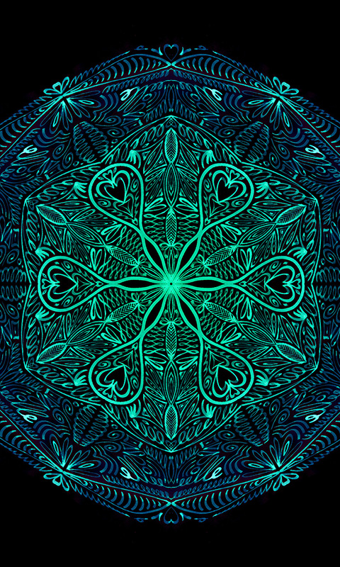 Handy Hintergrundbild: Mandala