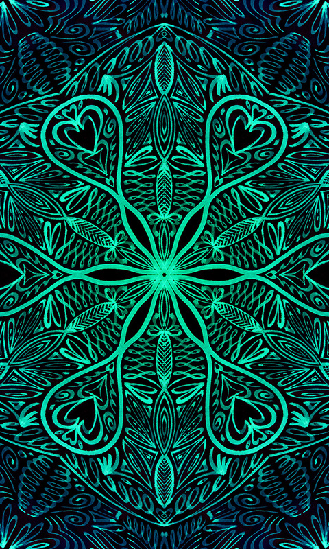 Handy Hintergrundbild: Mandala