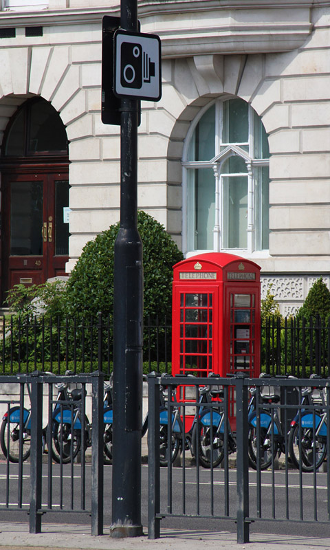 Handy Hintergrundbild: London - Rote Telefonzelle