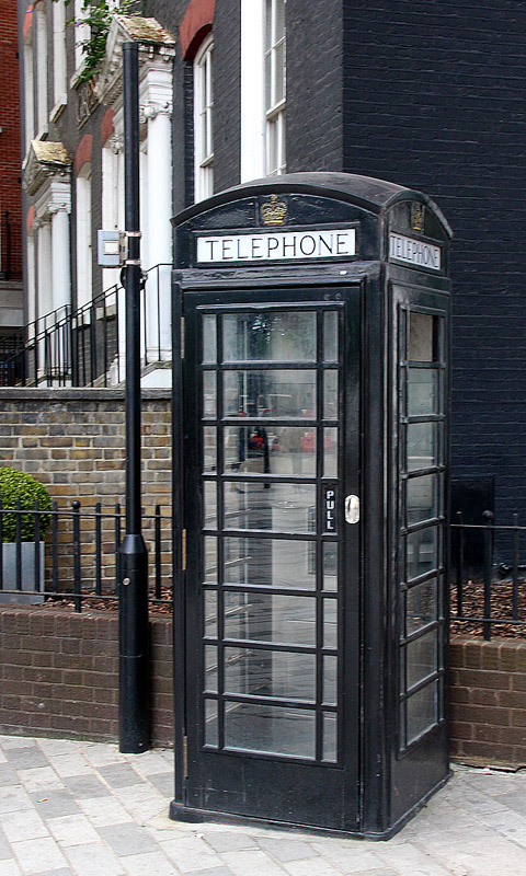 Handy Hintergrundbild: London - Rote Telefonzelle