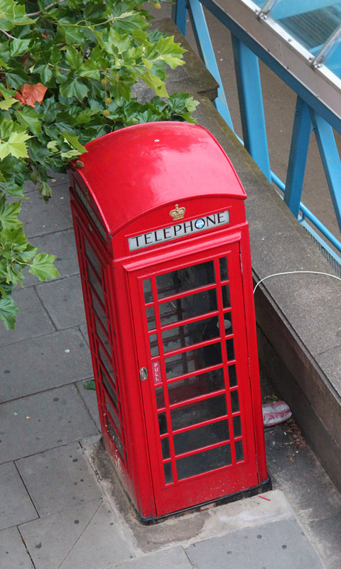 Handy Hintergrundbild: London - Rote Telefonzelle