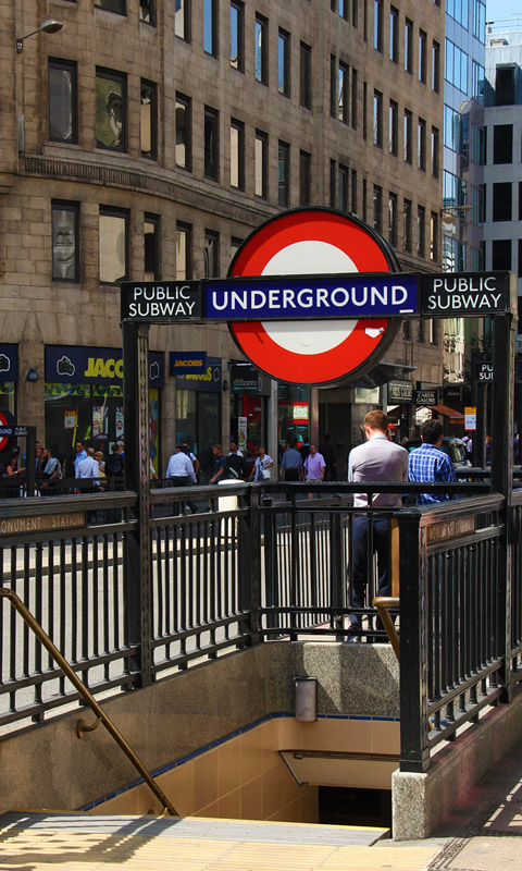 Handy Hintergrundbild: London - Underground