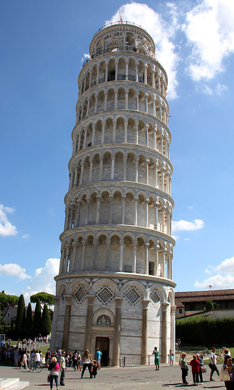 Pisa - Schiefer Turm, Italien.002