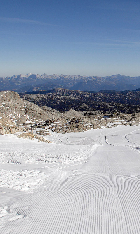 Der Dachstein, Die Alpen, Winter, Schnee, Berg.008
