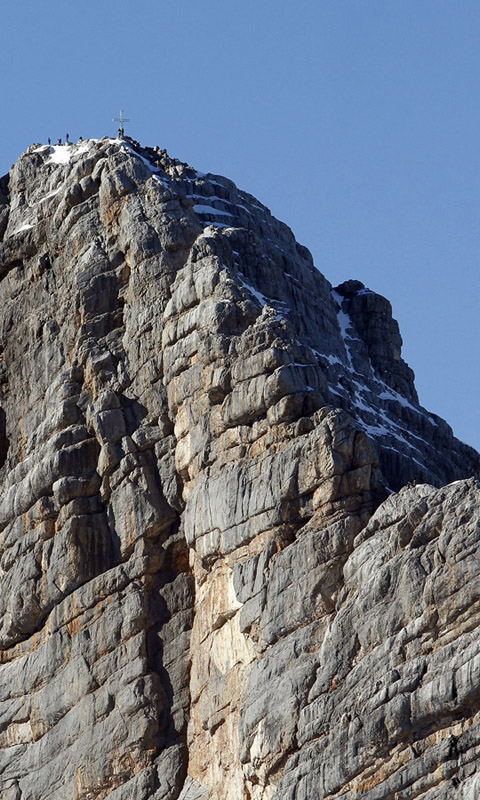 Der Dachstein, Die Alpen, Winter, Schnee, Berg.020