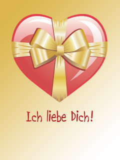 Valentinstag Handy Hintergrundbild - Ich liebe Dich