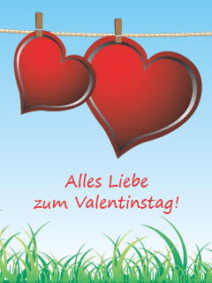 Valentinstag Handy Hintergrundbild - Ich liebe Dich