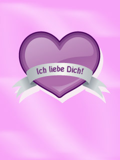 Valentinstag Handy Hintergrundbild - Ich liebe Dich