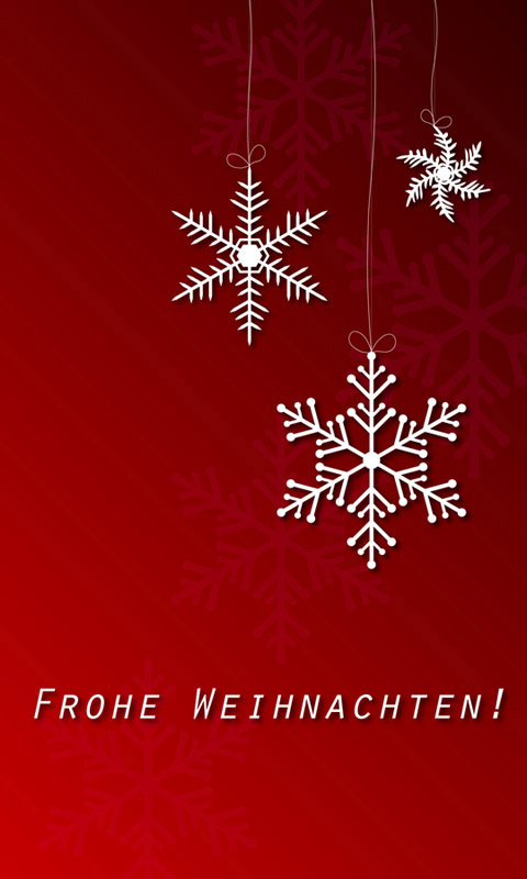 Weihnachten - Frohe Weihnachten! Handy Hintergrundbild