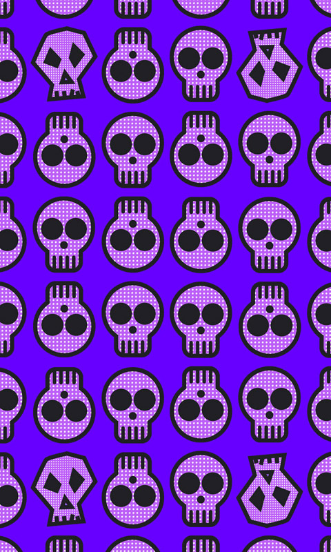 Handy Hintergrundbild: Totenkopf