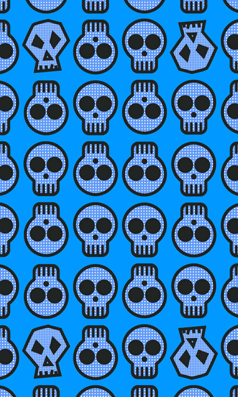 Handy Hintergrundbild: Totenkopf