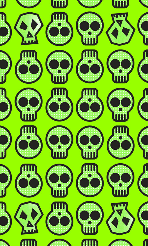 Handy Hintergrundbild: Totenkopf