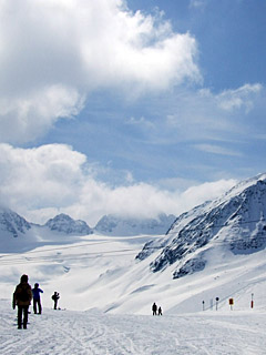 Winter in den Alpen, Schnee - Handy Hintergrundbild