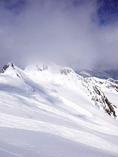 Winter in den Alpen, Schnee - Handy Hintergrundbild