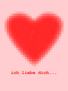 herz - Ich liebe dich!