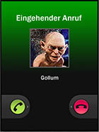 Eingehender Anruf