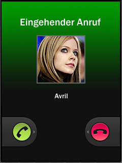 Eingehender Anruf Handy Hintergrundbild