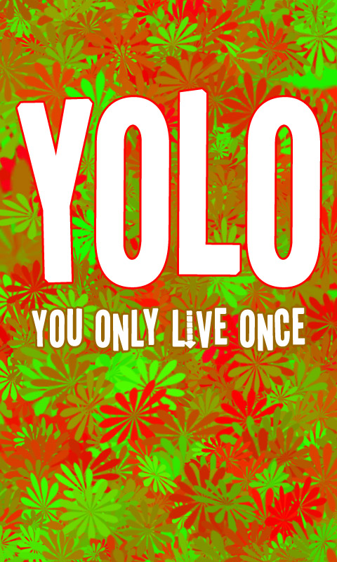 YOLO - You only live once - Du lebst nur einmal.001