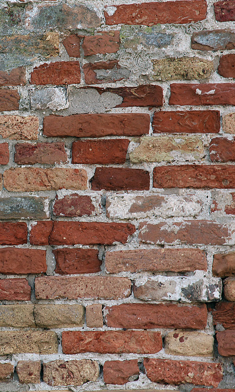 Backsteinmauer