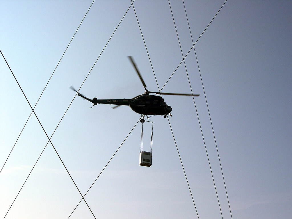 Helikopter MI2 - Hubschrauber - schwarz