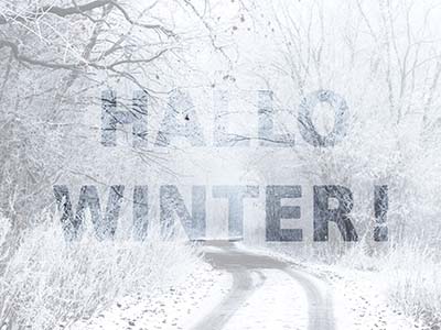 Hallo Winter!