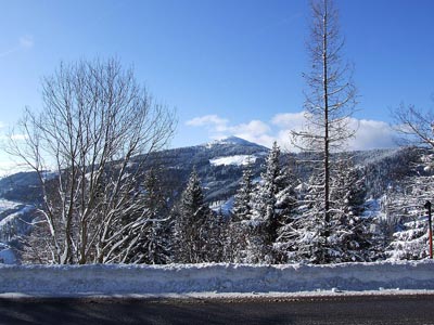 Winter in den Alpen