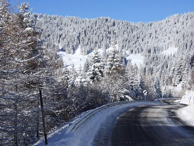 Winter in den Alpen