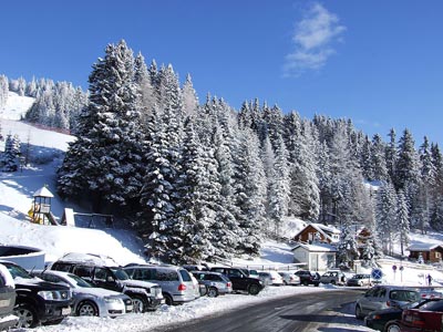 Winter in den Alpen