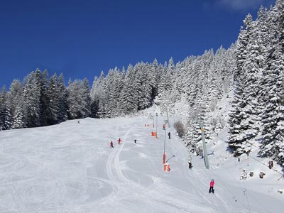 Winter in den Alpen