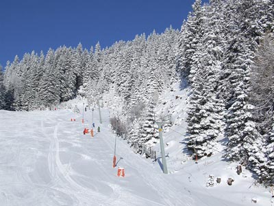 Winter in den Alpen