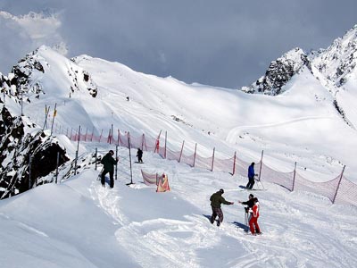 Winter in den Alpen