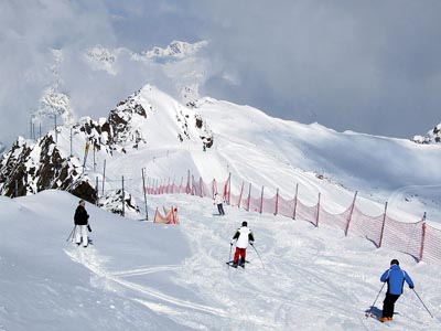 Winter in den Alpen