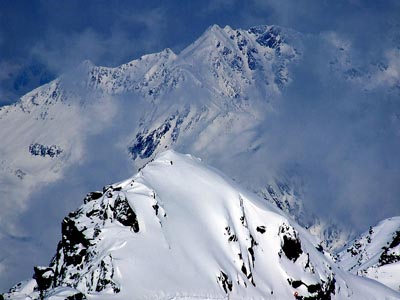 Winter in den Alpen