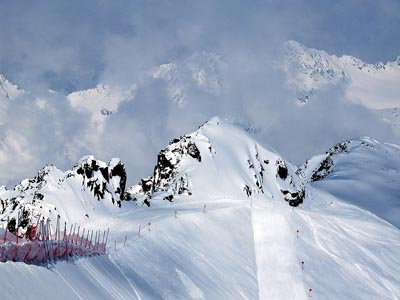 Winter in den Alpen